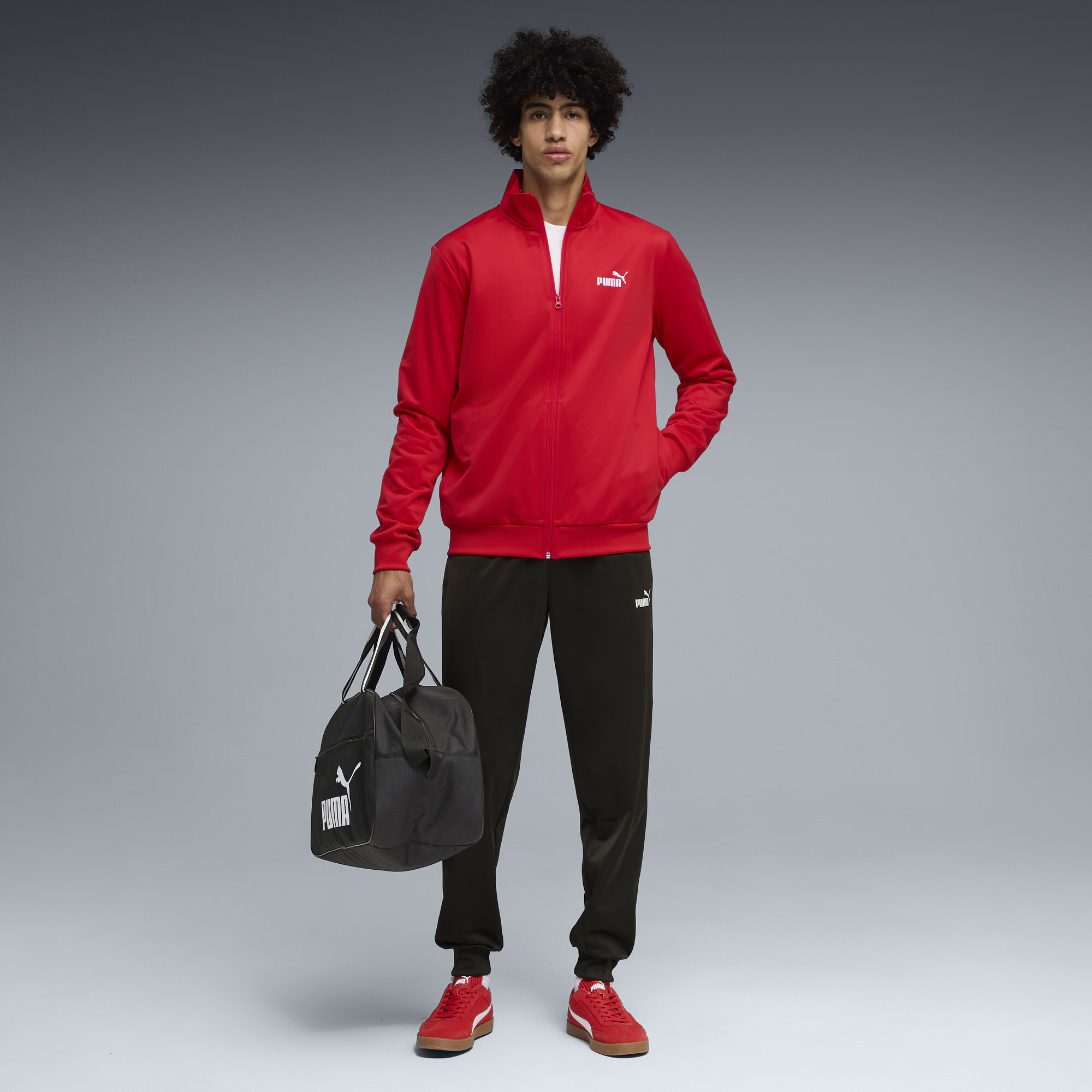 Conjunto Puma Essentials Red